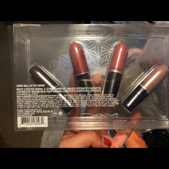 MAC Cosmetics Other - MAC snowball lipkit -warm